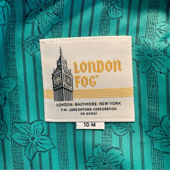 Vintage London Fog Trench Style Raincoat - Picture 11 of 12